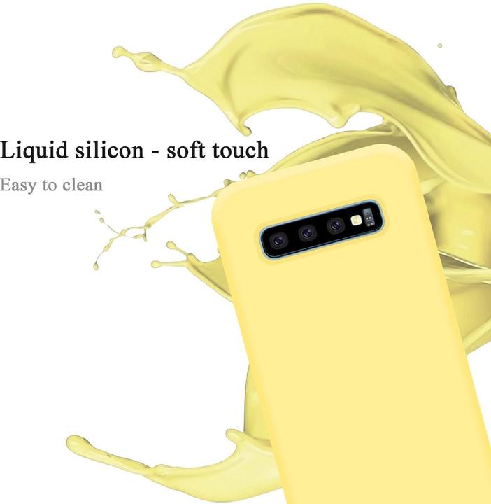 Immagine prodotto Cadorabo Copertura della cassa del silicone liquido TPU (Samsung Galaxy S10+)