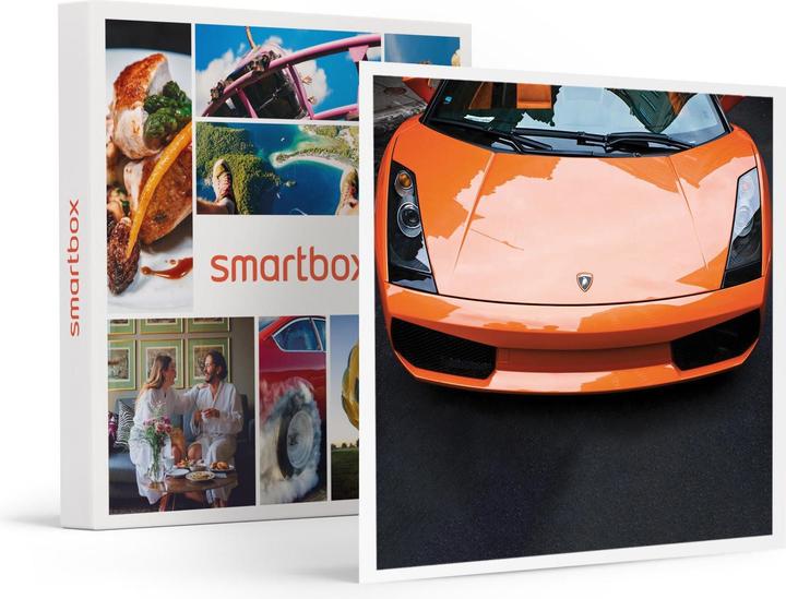 Actual product image Smartbox Expérience de conduite sensationalelle : virée de 30 minutes en Lamborghini pour 2 (2 pers.)