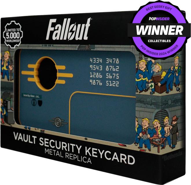 Image du produit Fanattik Réplique de Fallout Vault Security Keycard édition limitée