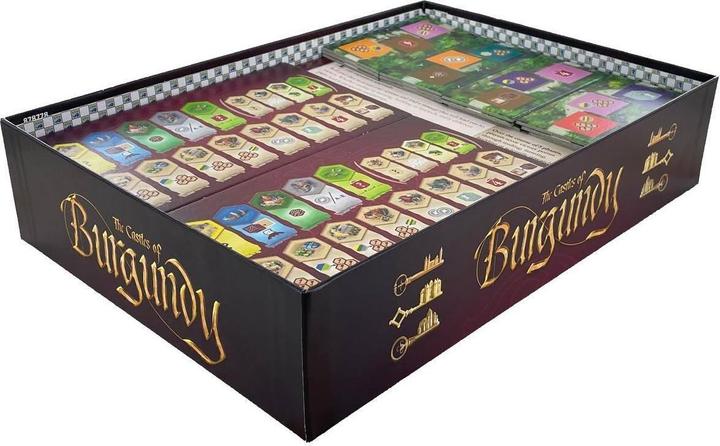 Actual product image Feldherr 3D32SET - Organiser for The Castles of Burgundy - Basic game box (Plastic)