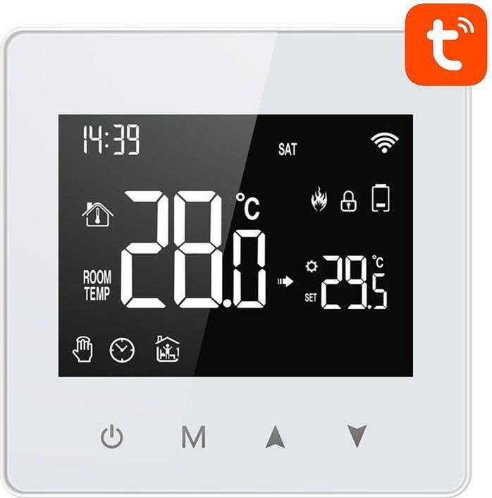 Actual product image Avatto Smart thermostat ZWT198 ZigBee TUYA