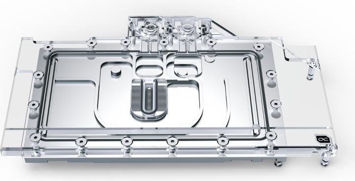 Produktbild Alphacool Eisblock Aurora GPX-N RTX 3090 Ti Suprim X mit Backplate - Acryl + Nickel