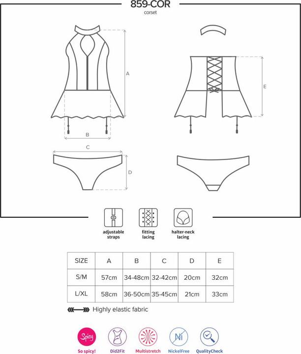 Actual product image Obsessive Kayla (S, M)