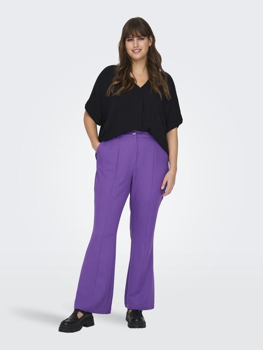 Actual product image Only Curvy V-neck viscose top (46)
