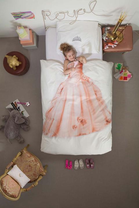 Produktbild Snurk Bettwäsche Prinzessin rosa 135 x 200