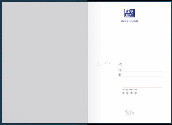 Actual product image Oxford Office (A5, Lined, Hardcover)