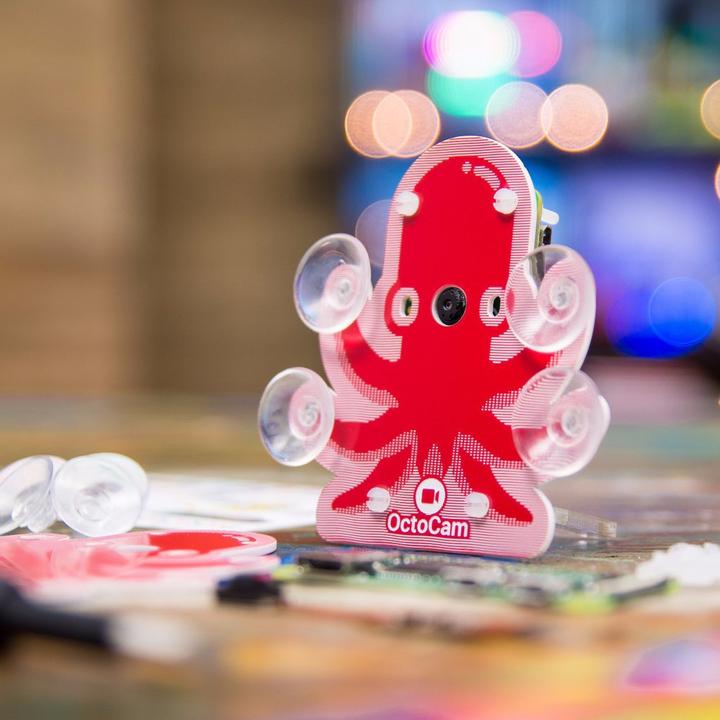 Actual product image Pimoroni Pi Zero W Project Kit - OctoCam