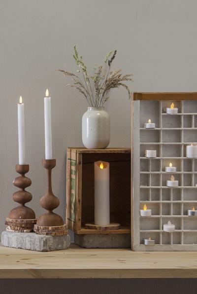 Actual product image Star Trading LED Pillar Candle M-Twinkle (1 x)