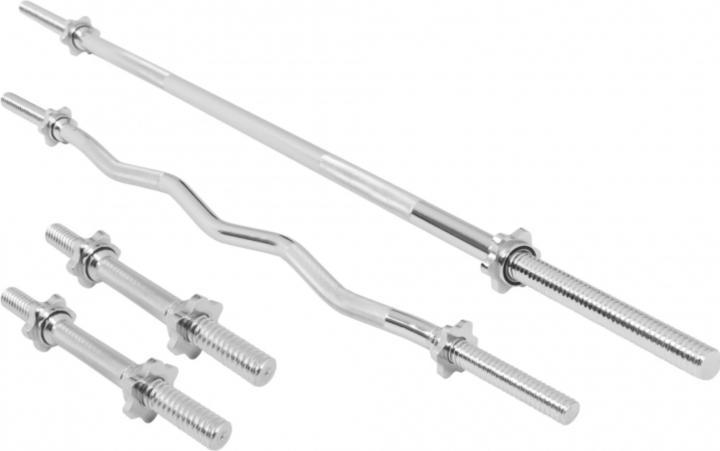 Actual product image Gorilla Sports Hantelbank mit Ablage und Hantelset