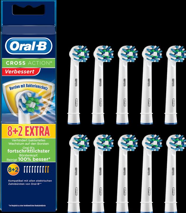 Produktbild Oral-B CrossAction 10 Bürstenköpfe (10 x)