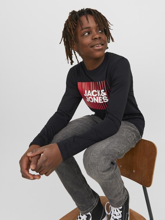 Actual product image Jack & Jones Jjecorp Logo Tee Play Ls O-Neck Noos Mni (128)