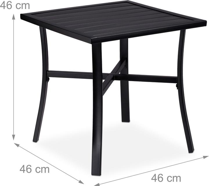 Produktbild Relaxdays Gartentisch (46 cm)