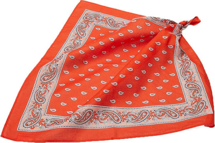 Image du produit F. Blumer & Cie Glarner Tüechli Classic, 50 x 50 cm, orange