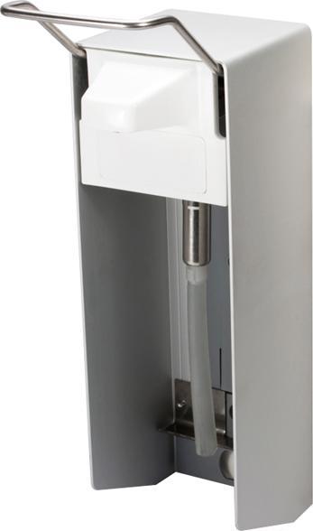 Image du produit Medi-Inn Distributeur mural aluminium 1000ml levier court