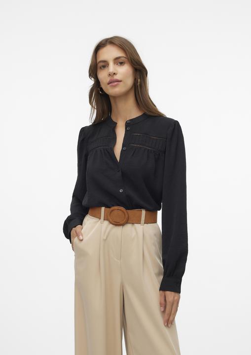 Produktbild Vero Moda Vmemma Ls Lace Shirt Wvn Ga Noos (XL)