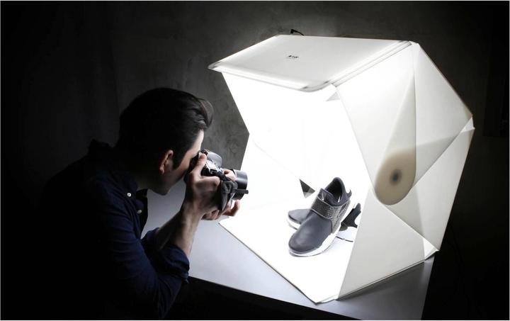 Actual product image Orangemonkie Foldio 3 portable light box (62.50 cm, 64 cm)
