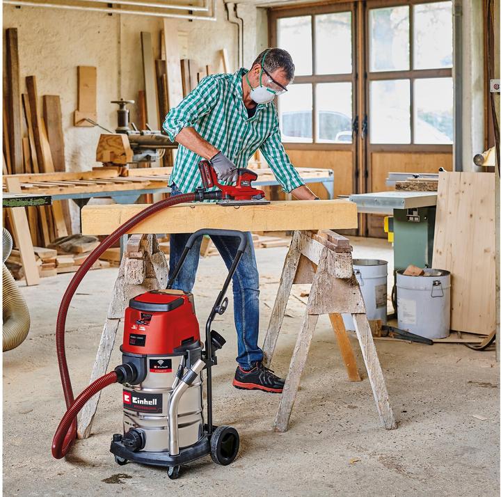 Image du produit Einhell TP-VC 36/30 S Auto-Solo (Aspirateur eau et poussière)