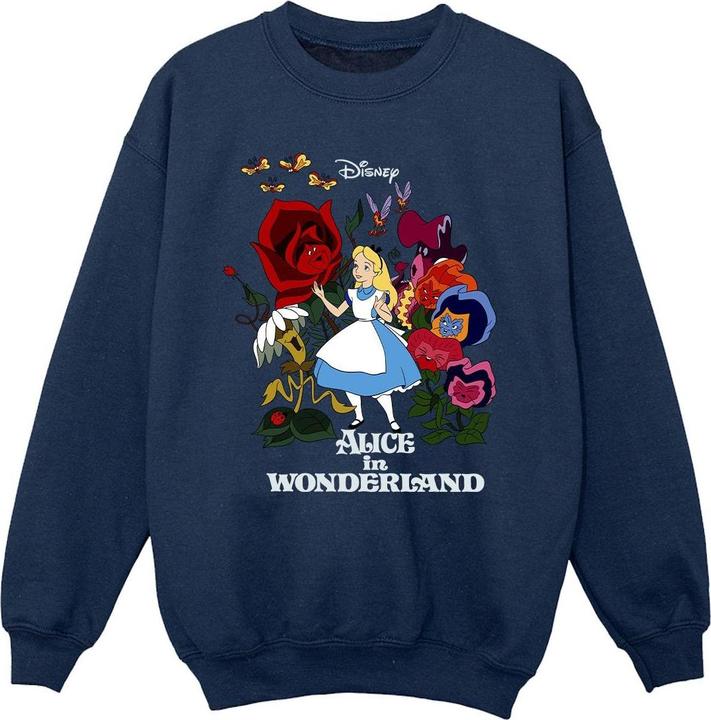 Produktbild Disney Alice In Wonderland Flowers Sweatshirt Mädchen (152, 158)
