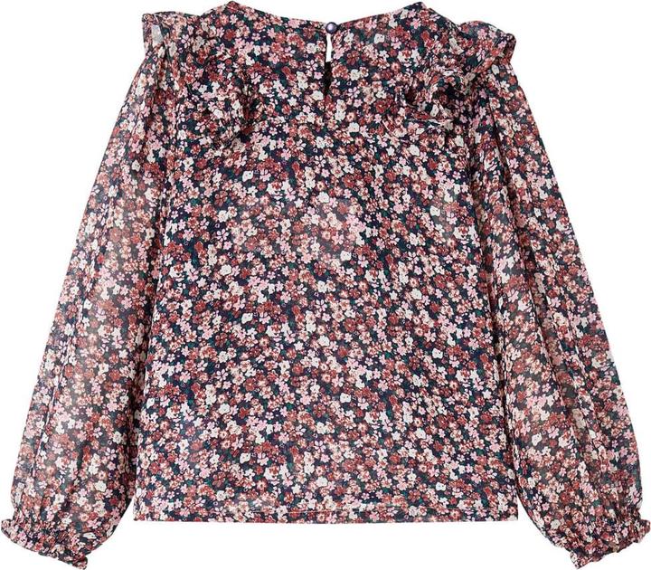 Immagine prodotto VidaXL Camicetta a maniche lunghe per bambini rosa scuro 128,Materiale: 100 (128)