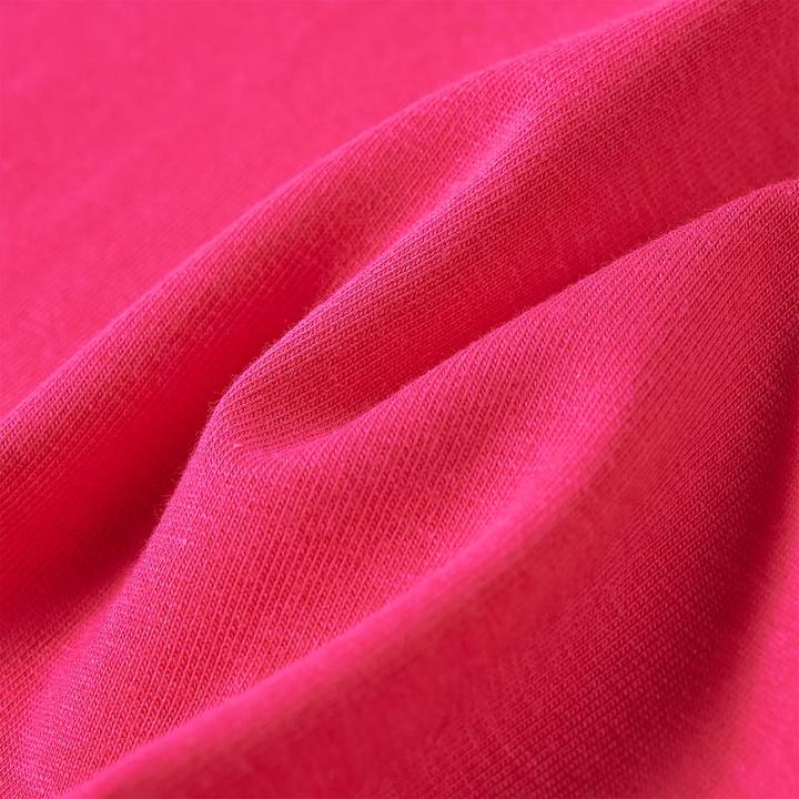 Produktbild VidaXL Kinder-Langarmshirt Knallrosa 104,Material: 95 % Baumwolle (104)
