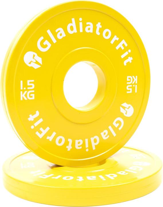 Actual product image Gladiatorfit Fractional weight disc (2 x 1.5 kg)
