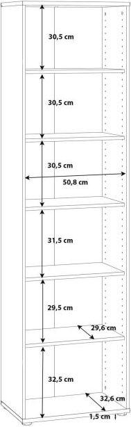 Image du produit Forte Kunreuth (54 x 35 x 197.5 cm)