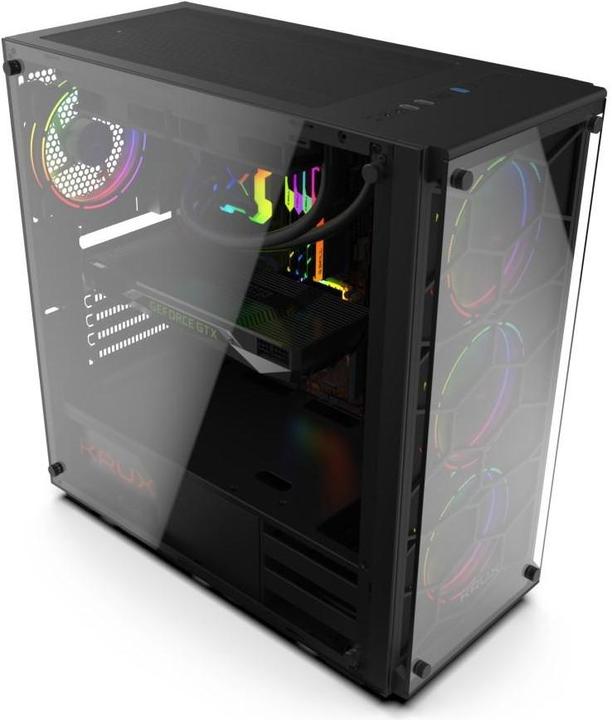 Actual product image Krux Leda (mATX, Mini-ITX)