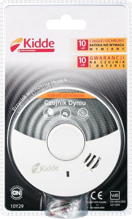 Actual product image Kidde 10Y29A Smoke detector