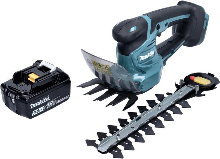 Produktbild Makita DUM 111 F1X Akku Grasschere Strauchschere 18 V + 1x Akku 3,0 Ah - ohne Ladegerät (Akkuheckenschere)