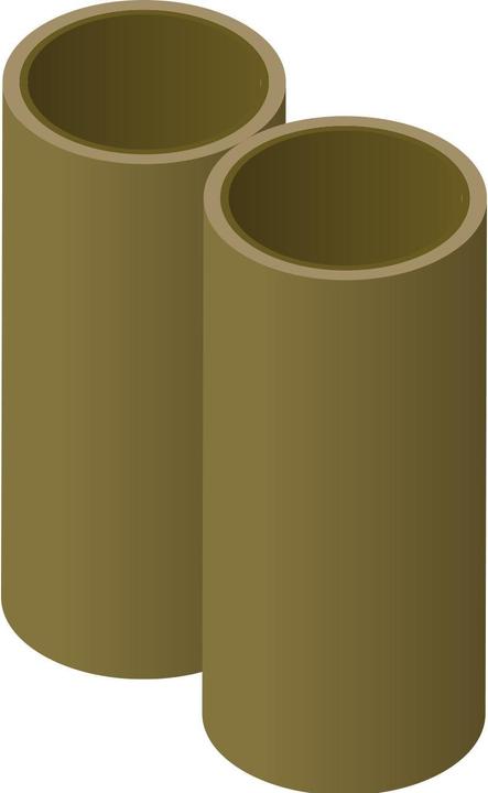 Actual product image Silhouette Foil hot stamping Curio 2 7.6 cm x 10 m, 2 pieces, gold
