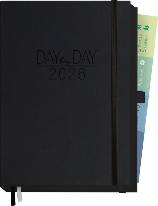 Actual product image Organizer Deluxe Day by Day A5 2026 (15 x 21 cm, German)