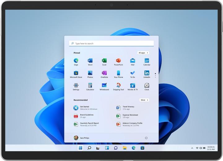 Microsoft Surface Pro 8 (13", Intel Core i7-1185G7, 16 GB, 512 GB, Ohne Tastaturlayout)