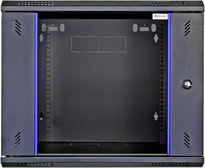 Produktbild Wirewin Wandschrank 600X450X9U Pro 2nd Gen FP 19 / 9HE / Schwarz (9 HE, 19 Zoll Rack)
