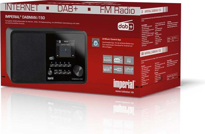 Produktbild Imperial Dabman i150 (FM, UKW, Internetradio, DAB+, WLAN)