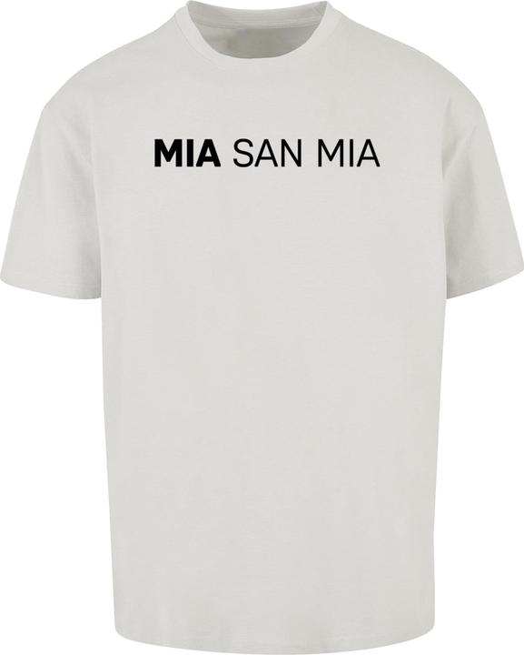 FC Bayern München Mia San Mia B/W Heavy Oversized Tee - 115273 (M)