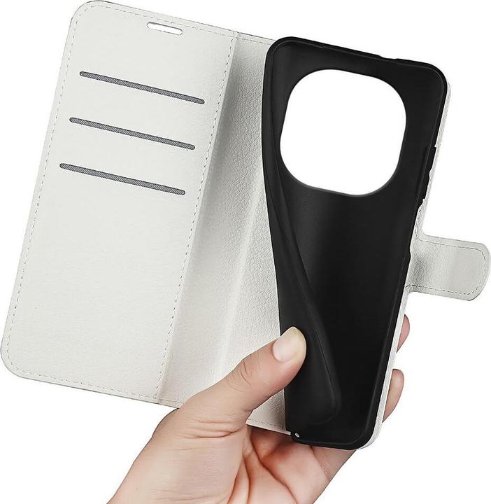 Actual product image Cover-Discount Xiaomi Redmi Note 14 Pro 5G - Leder Etui Hülle (Xiaomi Redmi Note 14 Pro 5G, Xiaomi Poco X7 Pro)