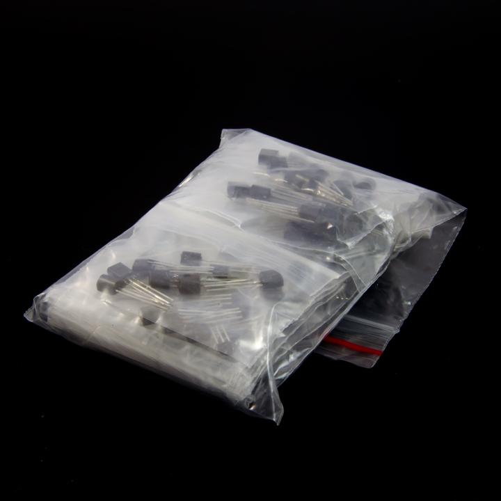 Actual product image Purecrea Transistor set 170 pieces assorted