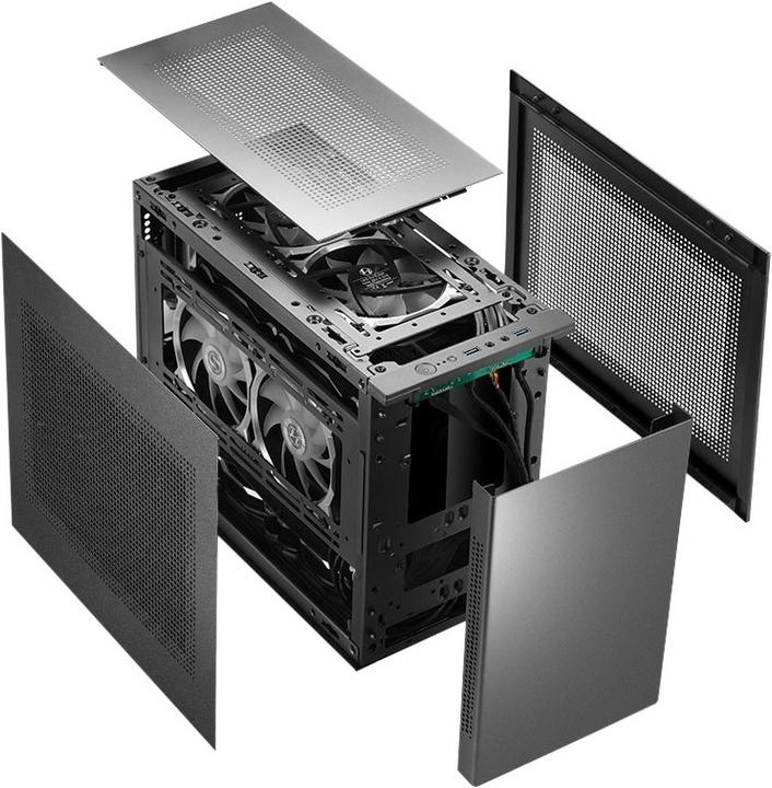 Actual product image Intertech IM-1 Pocket (mATX, Mini-ITX)