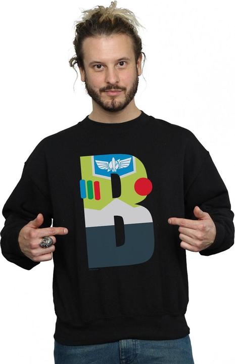 Disney Alphabet B Is For Buzz Lightyear Sweatshirt (L)