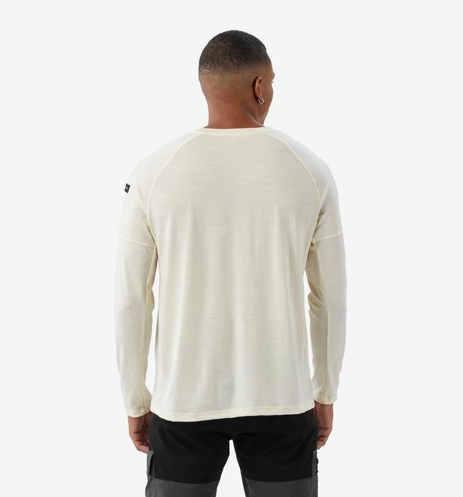 Image du produit Simond T-shirt manches longues en laine mérinos homme, Merino Resist undyed (XXL)