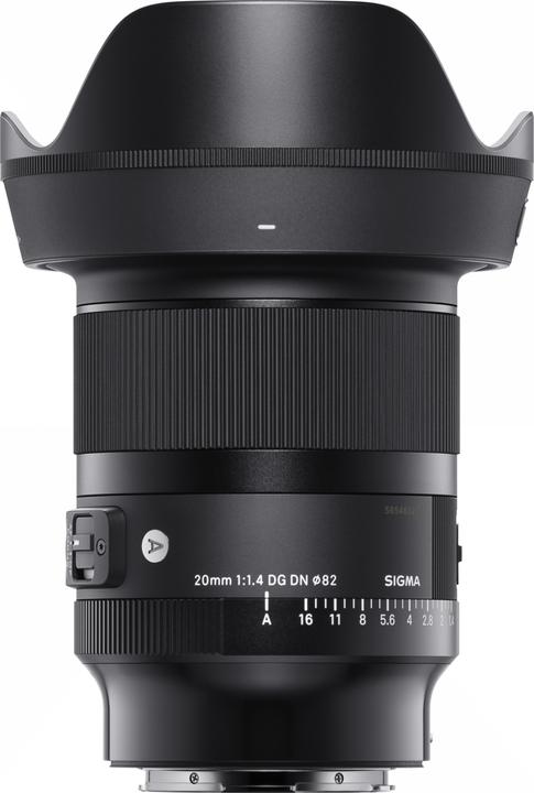 Immagine prodotto Sigma 20mm F1,4 DG DN Art Sony-E (Sony E, Full-frame)