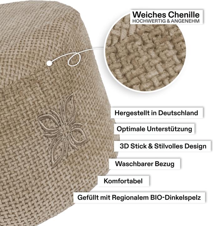 Image du produit Omnana CUSHY Coussin de méditation (20 cm)