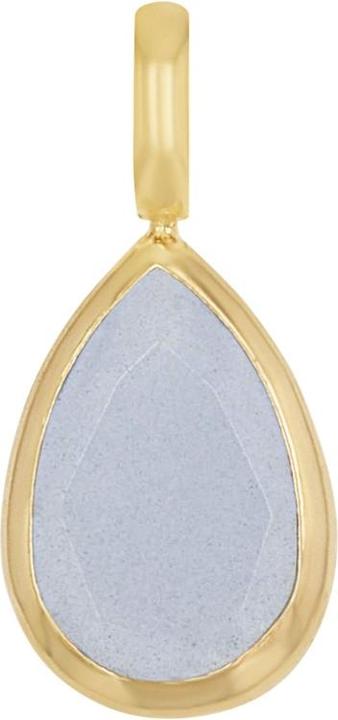 Actual product image Amor Cupid pendant for ladies, gold 375, glass (Gold 375, 9 ct)