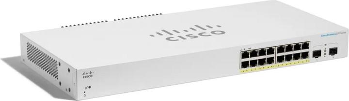 Image du produit Cisco PoE+ Switch CBS220-16P-2G 18 Port (18 Ports)