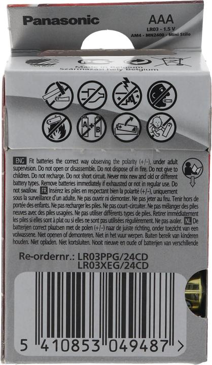 Image du produit Panasonic Pro Power (24 pcs, AAA, 1200 mAh)