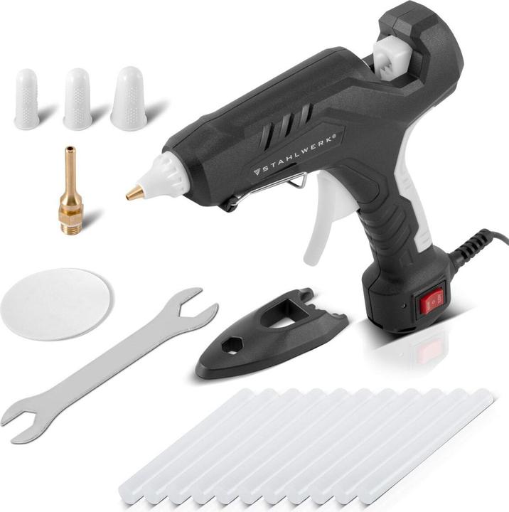 Immagine prodotto Stahlwerk Pistola per colla a caldo HKP-100DT ST con valvola di non ritorno e 100 watt