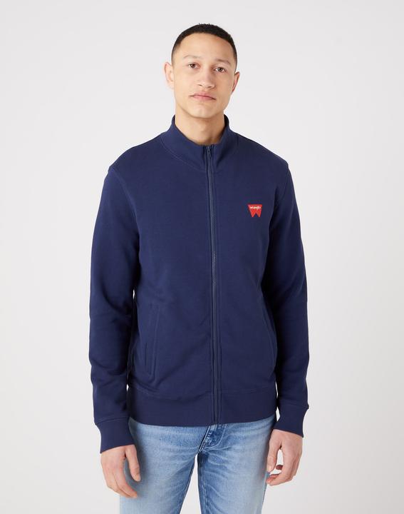 Actual product image Wrangler Funnel Neck Zip (S)