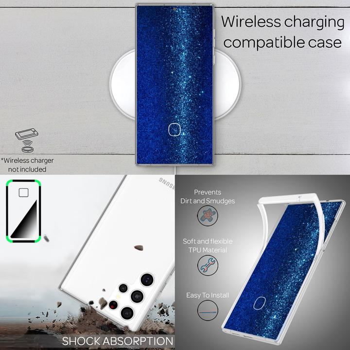 Actual product image Nalia Clear 360 degree hull (Samsung Galaxy S22 Ultra)