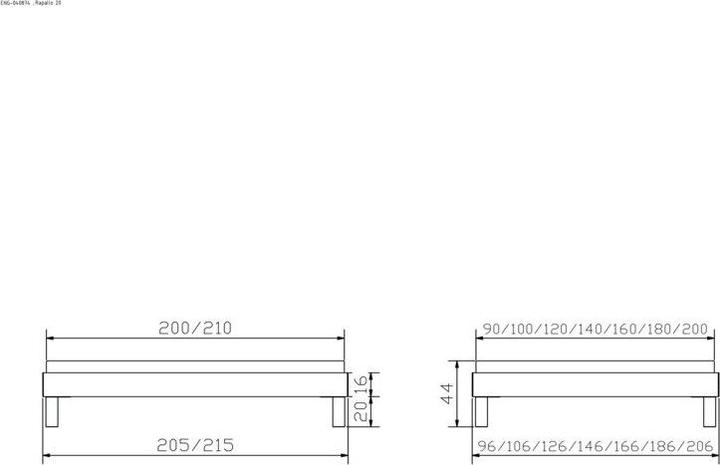 Produktbild Hasena Rapallo (100 x 200 cm)