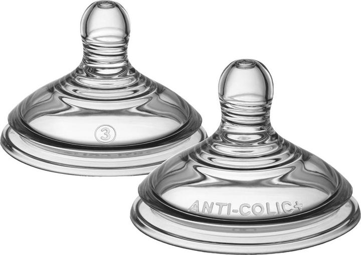 Actual product image Tommee Tippee TOMMEY TYPE antique pacifier, fast, 2 pcs, 42122452 (2 x, from 6 m.)